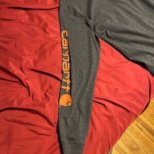 Carhartt Charcoal Gray Loose Fit Shirt